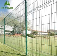 Valla de Jardín de Malla de Alambre Soldada Curvada en 3D, Decorativa, Fácil de Montar, Personalizable, de Alta Gama, para Jardín, Césped, Exteriores y Hogar