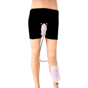 Male TPE <strong>External</strong> Drainage Bag Pants <strong>Catheter</strong> Belt Urinal Collector Urine Bag for Man Leg Urine Collection Bag - Product Image 1