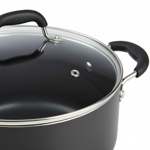 Batterie de cuisine antiadhésive rouge de 11 pièces casseroles et poêles en aluminium batterie de cuisine à induction ensemble de casseroles et poêles avec couvercle en verre ustensiles de cuisine à domicile - Product Image 1