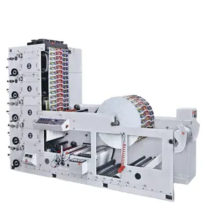 4 Color Automatic Flexo Paper Cup Roll Printing Machine