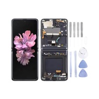 Écran AMOLED assemblé pour Samsung Galaxy Z Flip 5G Z Flip2 SM-F700, assemblé en France, vente en gros