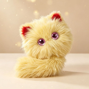 Nouvelle Peluche IA Mignonne, Chat Interactif Vocalisant, Compagnon Intelligent pour Enfants, Jouet d'Éveil Émotionnel et Éducatif, Cadeau - Product Image 1