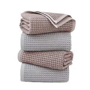 Pure cotton bath towel wholesale Class A pure cotton AB yarn soft absorbent hotel B&B home cotton bath towel