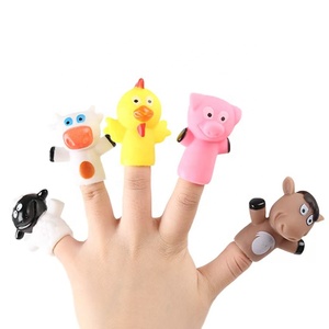 Muñecos de Animales Educativos de PVC 2025, Varios Tipos de Marionetas de Dedo de Dibujos Animados, Juguetes de Regalo para Niños para Aprender y Jugar - Product Image 2