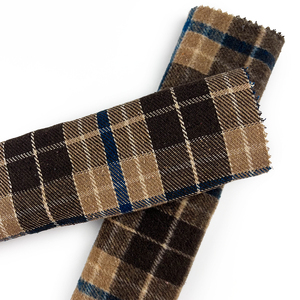 Bán buôn Poly Plaid vải dệt dệt <span class=keywords><strong>Polyester</strong></span> Vải kiểm tra vải telas cho Dresses quần T-Shirts khăn - Product Image 2