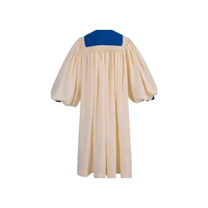 Abaya Informal de Lujo Estilo Dubái, Vestido Largo Musulmán Unisex de Poliéster, Elegante Túnica Maxi Moderna, Simple y Modesta - Product Image 2
