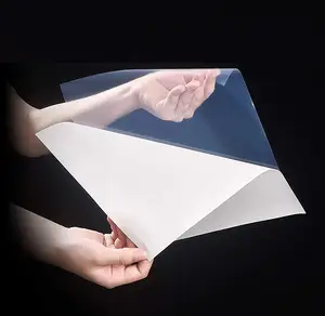 YESION, оптовая продажа, печатная виниловая наклейка, бумага, Прозрачная Съемная ПВХ ПЭТ самоклеящаяся прозрачная ПВХ пленка, лист