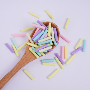 Miniature chocolate bars, macaron-colored cheese sticks, DIY simulated cake accessories, <b>slime</b> mixture - Product Image 1