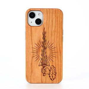 Custodie per telefoni in legno serie di <span class=keywords><strong>Cover</strong></span> in legno massello sfuse <span class=keywords><strong>personalizzate</strong></span> per <span class=keywords><strong>Samsung</strong></span> per Iphone 15 - Product Image 4