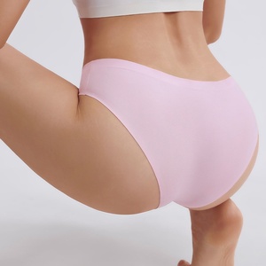 Biancheria intima senza cuciture del cavallo di grafene per le donne No Show mutandine <span class=keywords><strong>invisibili</strong></span> <span class=keywords><strong>slip</strong></span> Bikini morbido elasticizzato 6 Pack accolto - Product Image 5