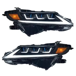 Đèn pha <span class=keywords><strong>LED</strong></span> <span class=keywords><strong>Projector</strong></span> <span class=keywords><strong>36W</strong></span> Dynamic cho Toyota Camry thế hệ thứ 8, năm 2018-2022, phụ kiện nâng cấp đèn trước - Product Image 1