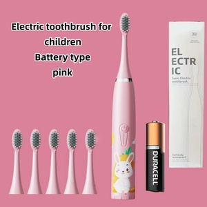 Productos para Bebés, Cepillo de Dientes Eléctrico Sónico para Niños, Tipo de Batería, Cepillos de Dientes Inteligentes de Dibujos Animados para Niños, Cepillos de Dientes Eléctricos a Prueba de Agua - Product Image 5