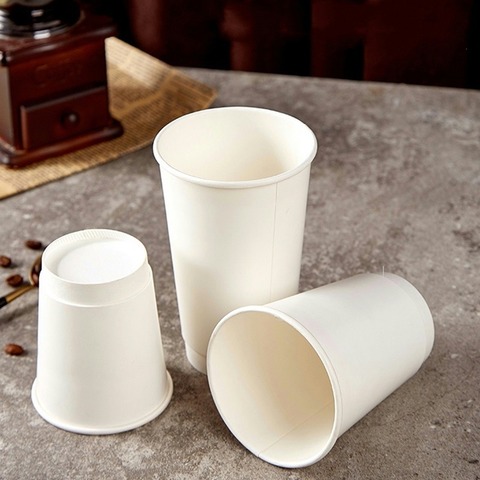 Brown Kraft Paper Hot Coffee Cups