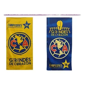 Serviette de football Colap pour équipe, 74 cm x 1,47 m, rectangulaire, avec logo de l'équipe imprimé, pour adultes - Product Image 1
