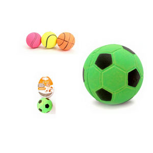Jouets pour animaux de compagnie en mousse fluorescente de 5,7 cm pour une mastication et un jeu sécurisés - Product Image 3