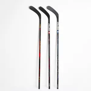 Factory Price ice hockey stick grip Carbon FIber Composite goalie stick ice hockey Starter Set for Kids&teenagers&adults