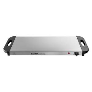 DB Wholesale Stainless Steel Electric <b>Warming</b> <b>Tray</b> Buffet <b>Food</b> W/ Temperature Control for Tabletop <b>Food</b> Displays - Product Image 1