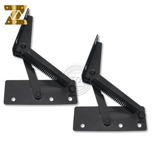 Cerniera <span class=keywords><strong>a</strong></span> Molla in Metallo Nero con Coppia Regolabile per Mobili, Supporto per Letti, Meccanismo di Sollevamento, Hardware per <span class=keywords><strong>Divani</strong></span> <span class=keywords><strong>Letto</strong></span> Pieghevoli - Product Image 2