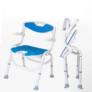 Made In China Liga de alumínio Shower Room Bath Chair Para Os Idosos Com Em Forma De U Placa De Sentado Aberto
