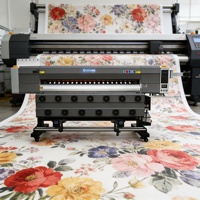 Impresora Plotter de Inyección de Tinta Eco Solvente Automática de Formato Ancho de 1.8M con Cabezal de Impresión I3200, Nueva, para Vinilo y Adhesivos, con 1 Año de Garantía