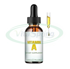 ASAP OEM Vitamina A Gotas para blanquear los ojos 60ml A Granel Grado alimenticio Suplemento de vitamina para ojos adultos Gotas líquidas certificadas Halal - Product Image 1