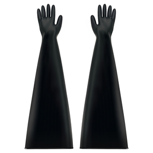 10 بوصة قفازات أمان ممتازة للعمل بوتيل قفازات مقاومة للمواد الكيميائية - Product Image 1