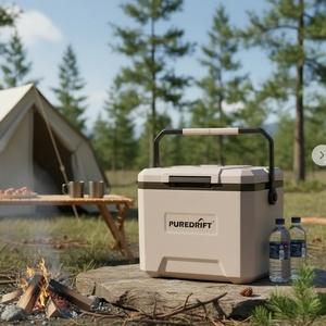 Glacière isotherme de qualité supérieure, robuste, 22 L, grande capacité, pour la chasse, la pêche, le camping, glacière à glace, 72 heures - Product Image 1