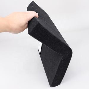 Fornitura di Fabbrica 300-2500g/m³ BS5852 Lana di Poliestere Ignifuga Non Tessuta / Rotolo di Feltro per Isolamento Acustico di Pareti Edili - Product Image 2