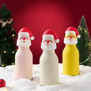 Christmas Silicone Wine Stopper, Reusable Wine Stopper