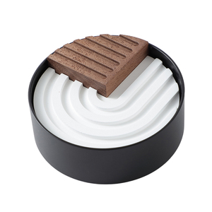 Difusor de Aromaterapia para Coche, Cubierta Superior de Aleación de Aluminio, Diseño Circular, Evaporación Natural, Recargable, Núcleo de Aceite de Larga Duración, Moderno - Product Image 1