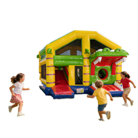 AEOR Nouveau Design Bon Prix Château Gonflable Cartoon en PVC pour Enfants Extérieur