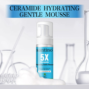 Private Label 5x <strong>Ceramide</strong> Soothing Skin Care Face Wash Mousse Daily Mild Facial <strong>Cleanser</strong> with <strong>Gentle</strong> Cleaning Ingredients - Product Image 2