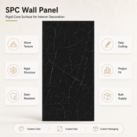 Fabricant de panneaux muraux en PVC pour la rénovation commerciale, décoration murale moderne, imperméable et ignifuge pour salles de bain et intérieurs