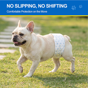 Couches jetables pour chiens mâles, 100 unités, très absorbantes, pour chiots mâles - Product Image 3