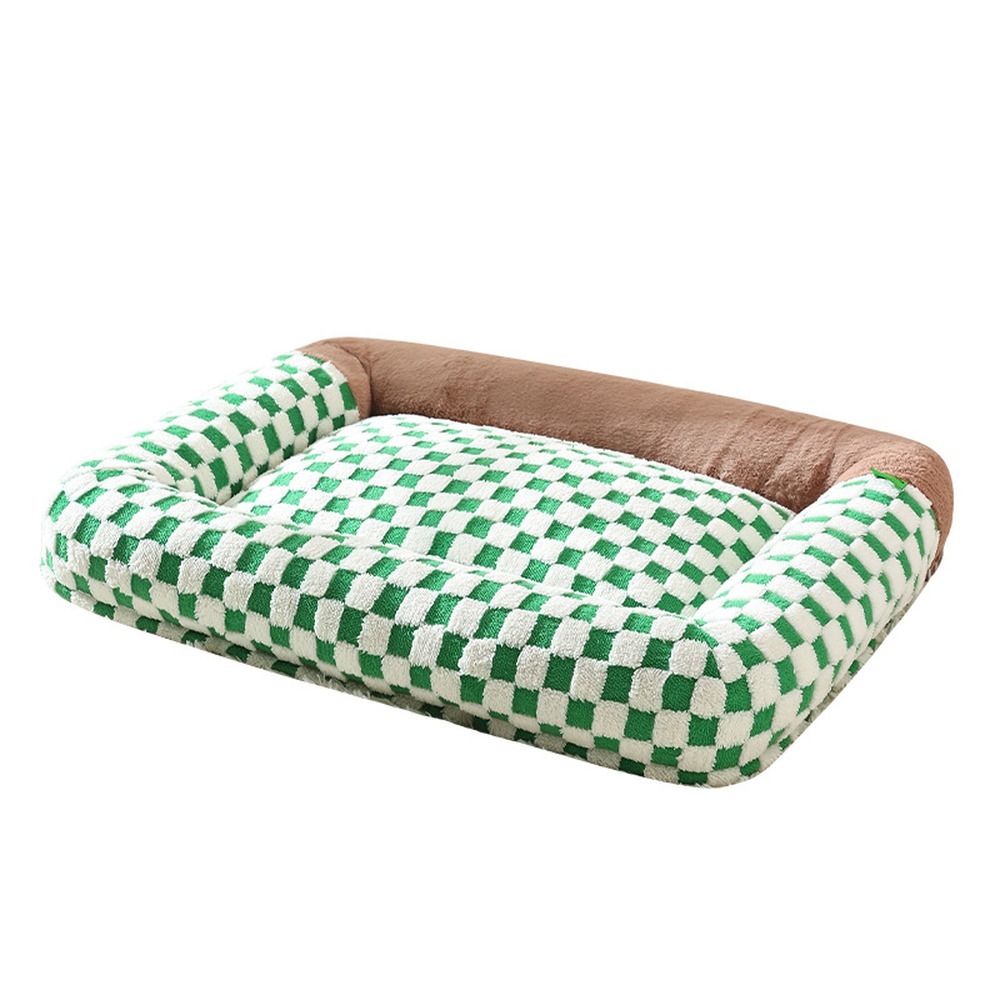 Green checkered pattern