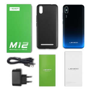 Haute Qualité LEAGOO <span class=keywords><strong>M12</strong></span> 2 GO + 16 GO Visage D'identification 5.7 pouces Goutte D'eau Écran Android 9.0 Crépuscule - Product Image 4