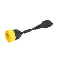 Cable Extendido Específico para Camiones Pesados Diésel LAUNCH X431 24V con 1 Año de Software, Compatible con PAD V/PAD VII/PRO3S+ ELITE/PRO5