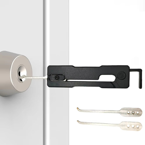 LM LM25320 Herramienta Multiusos de Supervivencia ABS + Hierro, Juego de Ganzúas de Apertura Rápida para Puertas y Cerraduras - Product Image 1