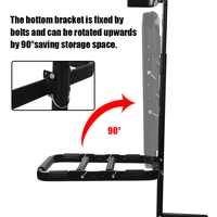 STARRYHEART Rack pour kayak RV Support de kayak sur pied avec attelage