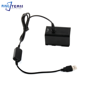 Acoplador de Corriente Continua BP-955 con Cable USB y Adaptador de Corriente para <span class=keywords><strong>Canon</strong></span> EOS <span class=keywords><strong>C100</strong></span> Mark II GL2 XF100 XF105 XF300 XF305 - Product Image 4