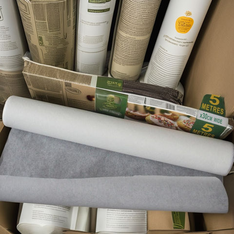 Coated Roll for Food Packaging Baking Breads Cakes Pizzas Sandwiches Potato Chips Wrapping