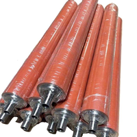Rouleau en caoutchouc SBR NBR EPDM PU silicone sur mesure anti-âge pour équipement de traitement textile