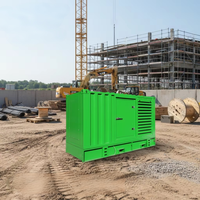 Groupe électrogène diesel silencieux Cummins conteneurisé de 100 kW, 160 kW, 200 kW, 200 kVA, 300 kVA à prix d'usine pour alimentation de secours