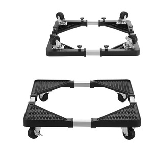 <span class=keywords><strong>Support</strong></span> de roulement télescopique en plastique <span class=keywords><strong>pour</strong></span> appareils électroménagers, chariot mobile, étagère de rangement de cuisine, base surélevée - Product Image 1