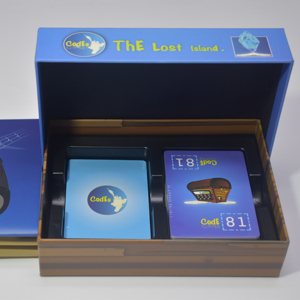 Caja de embalaje personalizada Simple de cartón rígido reciclable para juegos Flash educativos para niños, juguetes de naipes - Product Image 3
