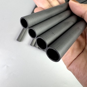 Thanh ống rỗng toàn phần bằng sợi <span class=keywords><strong>carbon</strong></span> dệt đen mờ SHENGTIAN, chất liệu cao cấp, độ bền cao, kích thước tùy chỉnh, 100% <span class=keywords><strong>carbon</strong></span> - Product Image 1