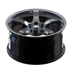 Jantes en aluminium forgé 6061-T6 de 17 pouces, 5x114.3, déport positif, couleur gunmetal, jantes personnalisées pour <span class=keywords><strong>Mazda</strong></span> 3 <span class=keywords><strong>Mazda</strong></span> <span class=keywords><strong>MX5</strong></span> - Product Image 3