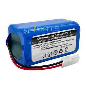 2600mAh 4s1p 14.8V 2600mAh Li-ion pin cho G1 Mi Robot chân không mjstg1 Robot Máy hút bụi 4s1p 14.8V 2.6A 18650 pin