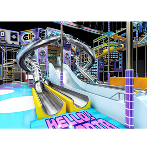 Bettaplay Fabricant d'équipements de jeux d'intérieur personnalisés et amusants, toboggan excitant pour enfants pour centre commercial - Product Image 1