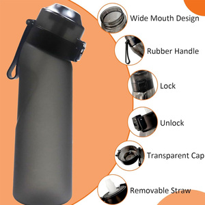 Nhựa BPA free Tritan flavouring uống trái cây chai nước không khí với flavoured Pod - Product Image 4